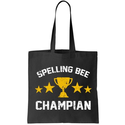 Spelling Bee Champian Funny Bag