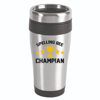 Spelling Bee Champian Funny 16oz Travel Tumbler