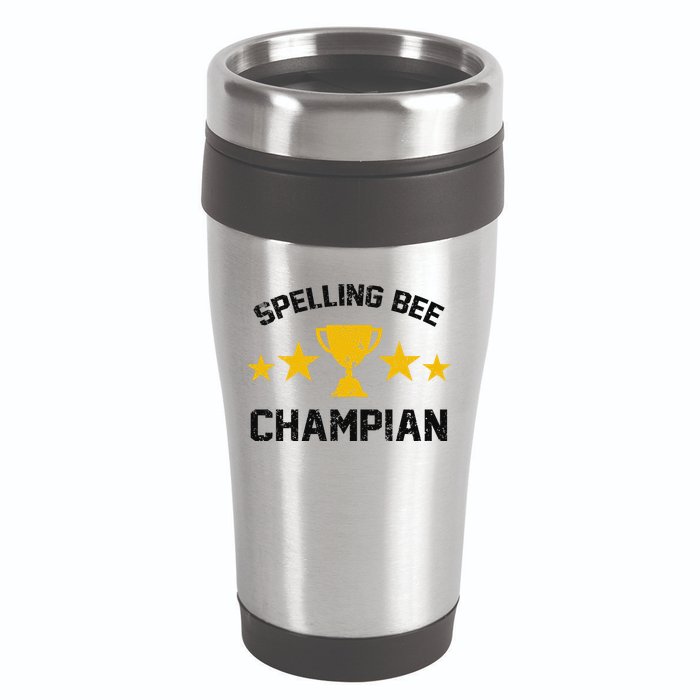 Spelling Bee Champian Funny 16oz Travel Tumbler