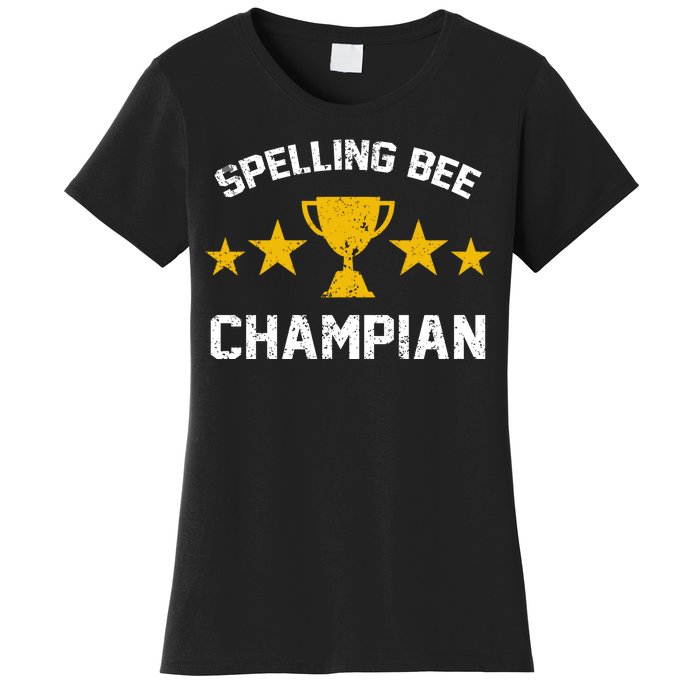 Spelling Bee Champian Funny Women's T-Shirt