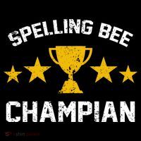 Spelling Bee Champian Funny Short Acrylic Beanie