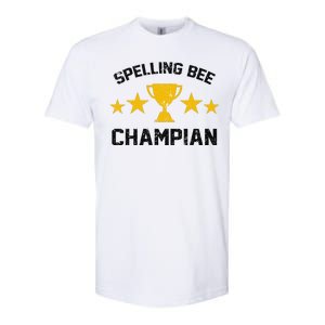 Spelling Bee Champian Funny Softstyle® CVC T-Shirt