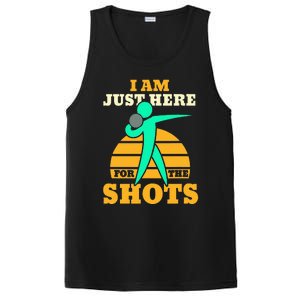 Shot Put Funny Here For The Shots Sport Shot Putter PosiCharge Competitor Tank