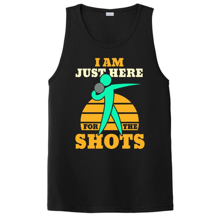 Shot Put Funny Here For The Shots Sport Shot Putter PosiCharge Competitor Tank