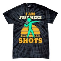 Shot Put Funny Here For The Shots Sport Shot Putter Tie-Dye T-Shirt