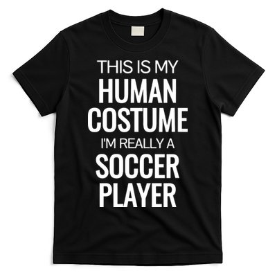 Soccer Player Funny Soccer Halloween Costume T-Shirt