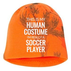 Soccer Player Funny Soccer Halloween Costume Kati - Camo Knit Beanie