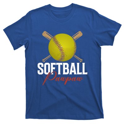 Softball Pawpaw FatherS Day Baseball Softball Pawpaw Funny Gift T-Shirt