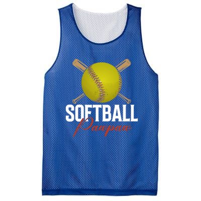 Softball Pawpaw FatherS Day Baseball Softball Pawpaw Funny Gift Mesh Reversible Basketball Jersey Tank