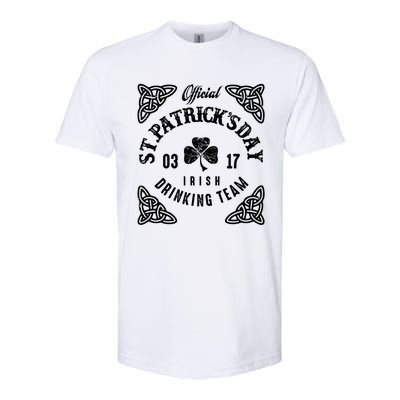 St Patrick's Funny Irish Ing Team Gift Softstyle® CVC T-Shirt