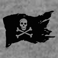 Skull Pirate Flag Jolly Roger Crossbones Sustainable Beanie