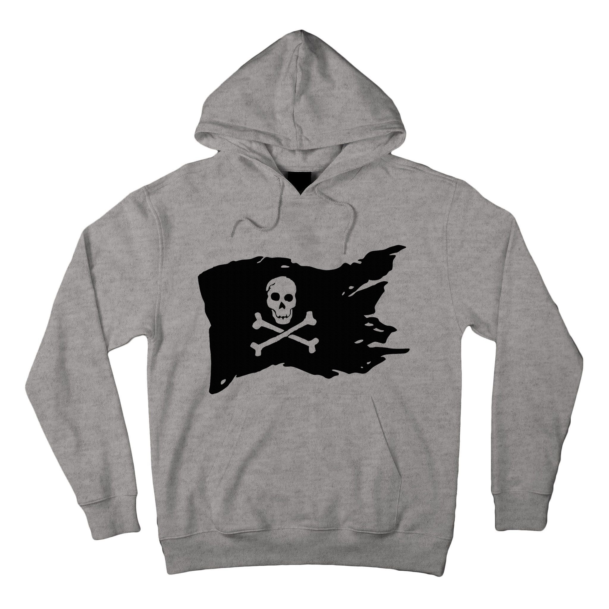Skull Pirate Flag Jolly Roger Crossbones Tall Hoodie