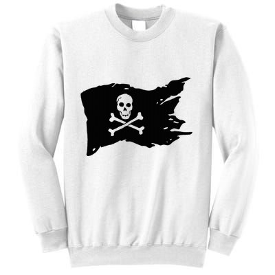 Skull Pirate Flag Jolly Roger Crossbones Sweatshirt