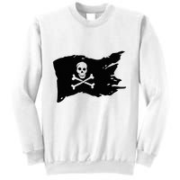 Skull Pirate Flag Jolly Roger Crossbones Sweatshirt