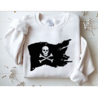 Skull Pirate Flag Jolly Roger Crossbones Sweatshirt