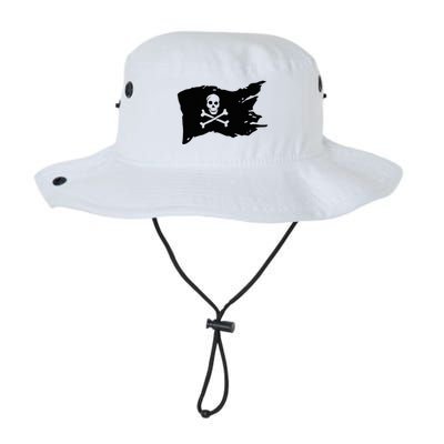 Skull Pirate Flag Jolly Roger Crossbones Bucket Hat