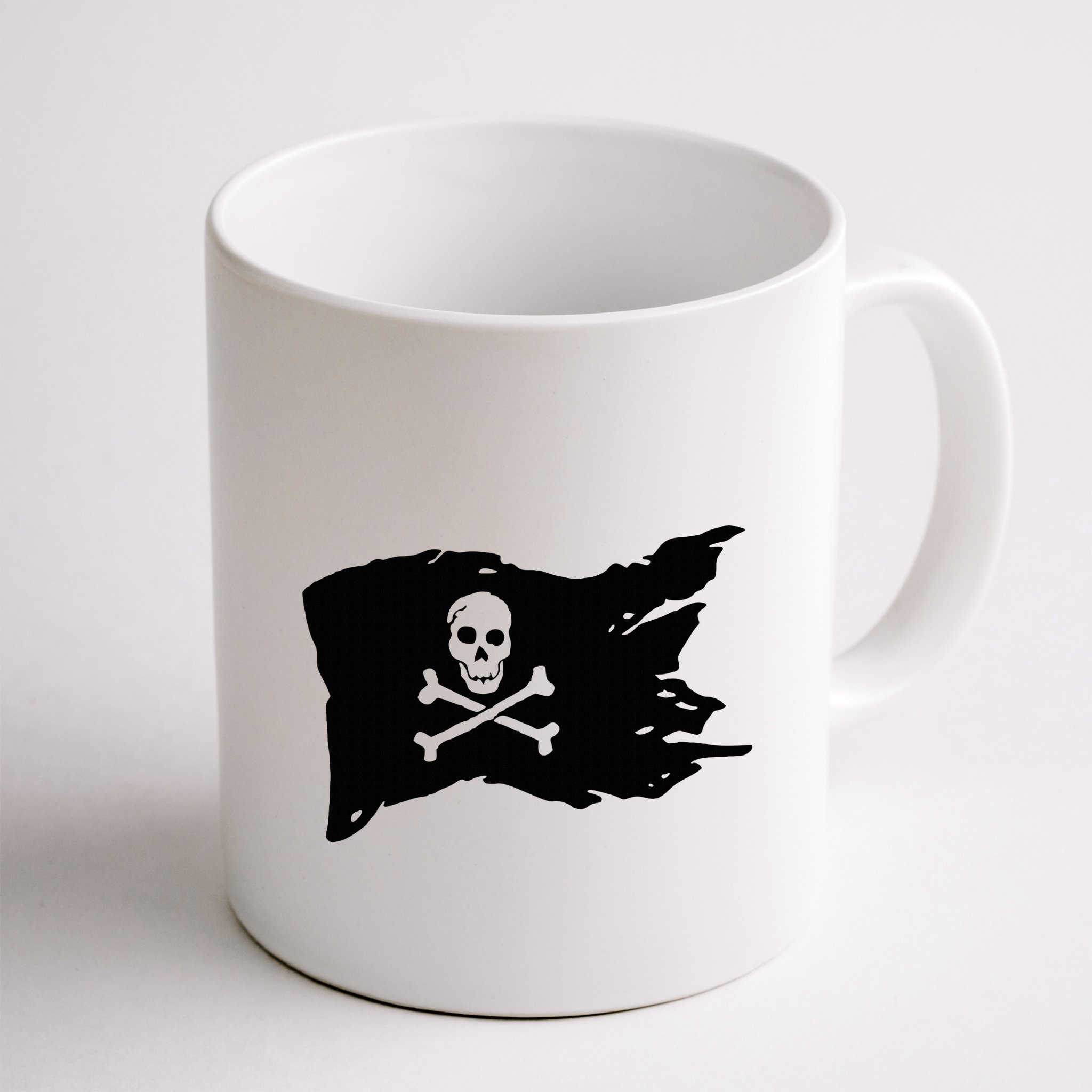 Skull Pirate Flag Jolly Roger Crossbones Mug
