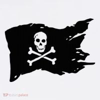 Skull Pirate Flag Jolly Roger Crossbones 11oz C Handle Ceramic Mug