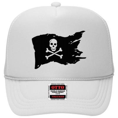 Skull Pirate Flag Jolly Roger Crossbones Trucker Hat