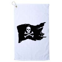 Skull Pirate Flag Jolly Roger Crossbones Golf Towel