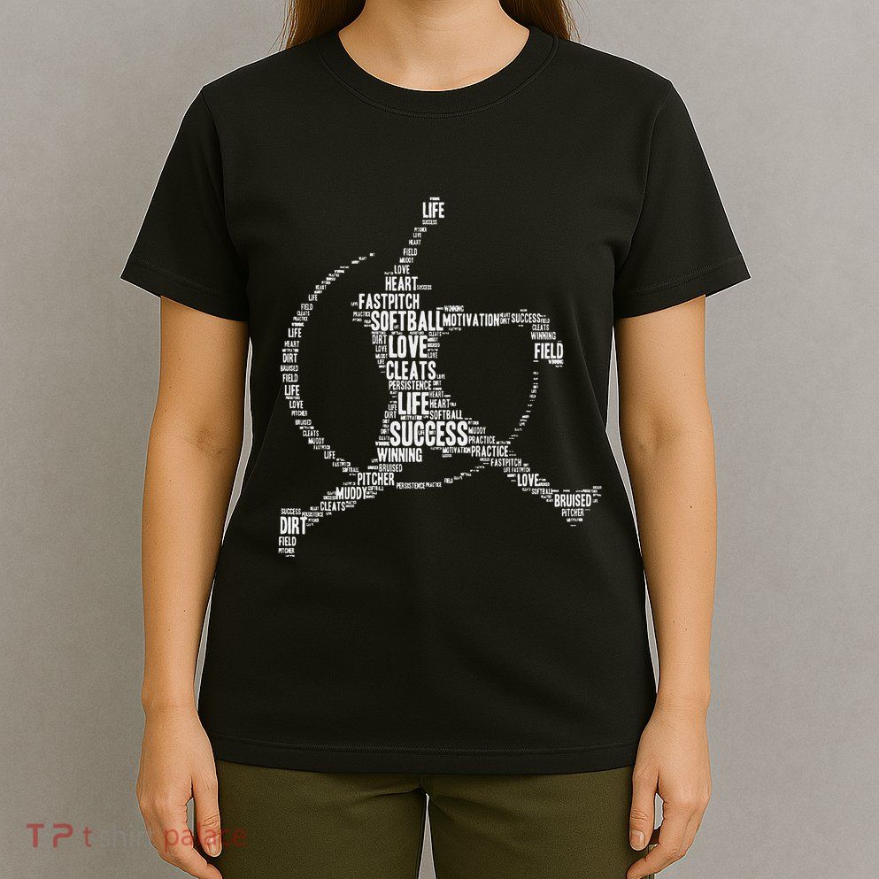 Softball Pitcher Fastpitch Softball Mom T-Shirt
