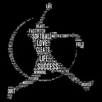 Softball Pitcher Fastpitch Softball Mom Poster