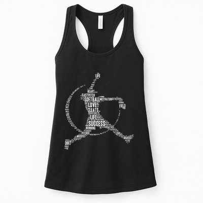 Softball Pitcher Fastpitch Softball Mom Womens Tank Top