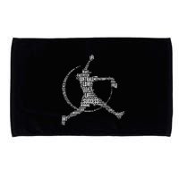 Softball Pitcher Fastpitch Softball Mom Microfiber Hand Towel