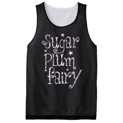 Sugar Plum Fairy Cute Christmas Mesh Reversible Basketball Jersey Tank