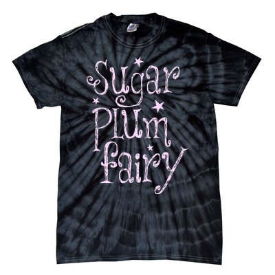 Sugar Plum Fairy Cute Christmas Tie-Dye T-Shirt