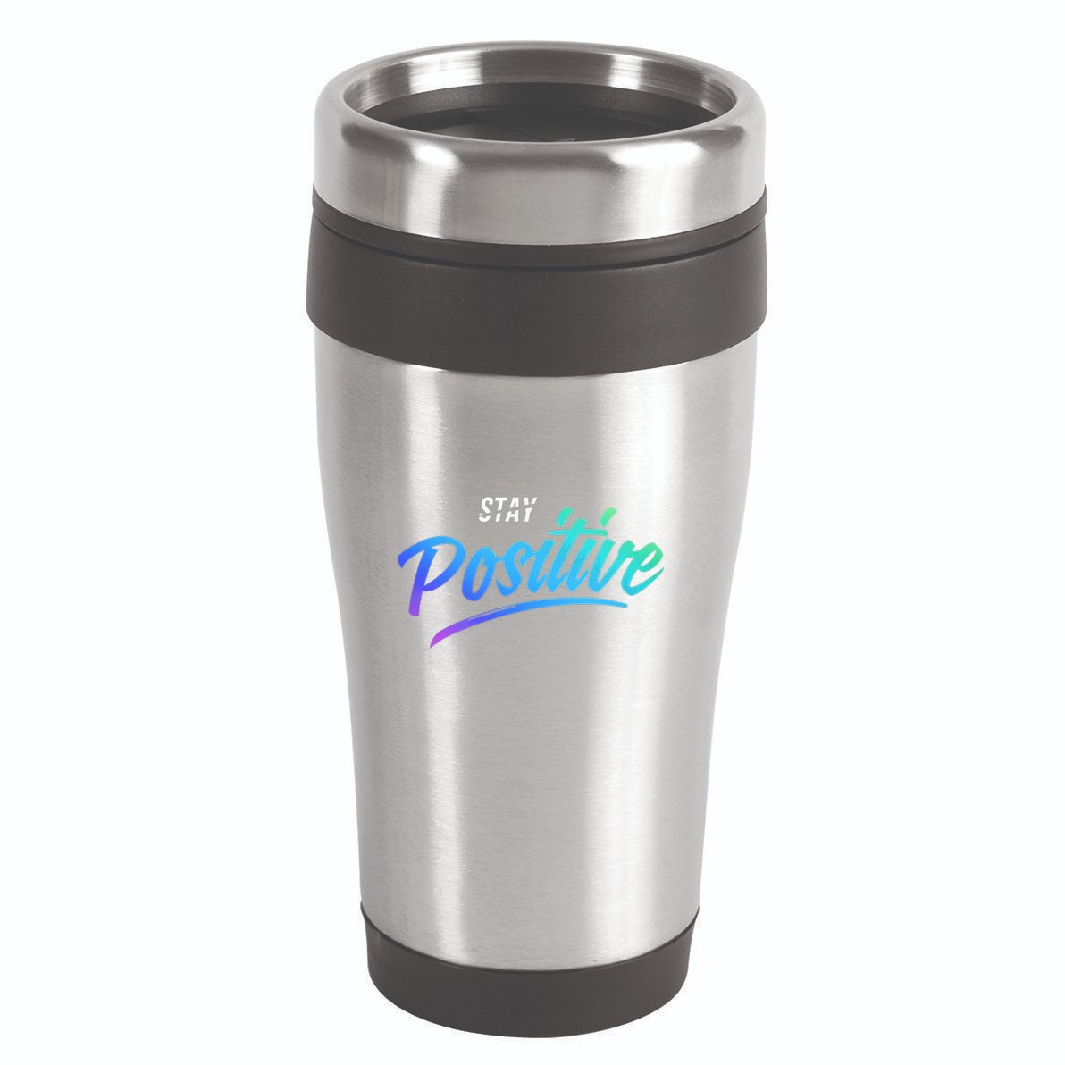 Stay Positive | Funny Math Clothes 16oz Travel Tumbler