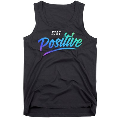 Stay Positive | Funny Math Clothes Tank Top