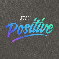 Stay Positive | Funny Math Clothes Cotton Canvas Backpack