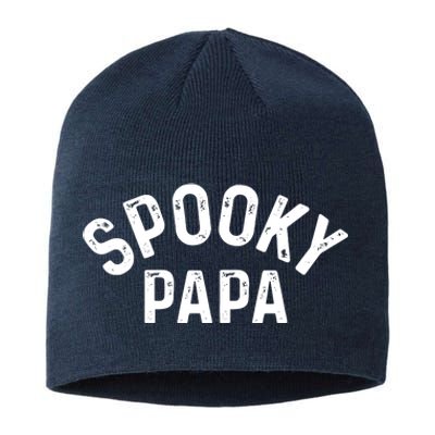 Spooky Papa Family Matching Halloween Dad Grandpa Costume Sustainable Beanie