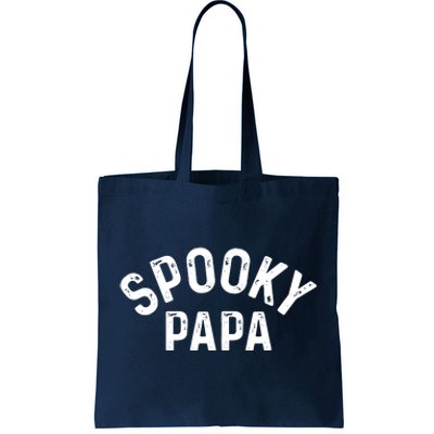 Spooky Papa Family Matching Halloween Dad Grandpa Costume Tote Bag