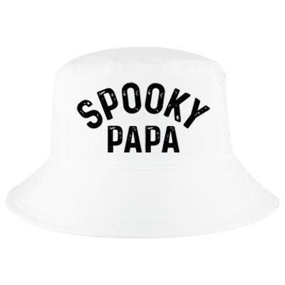 Spooky Papa Family Matching Halloween Dad Grandpa Costume Cool Comfort Performance Bucket Hat