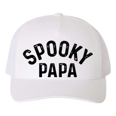 Spooky Papa Family Matching Halloween Dad Grandpa Costume Yupoong Adult 5-Panel Trucker Hat