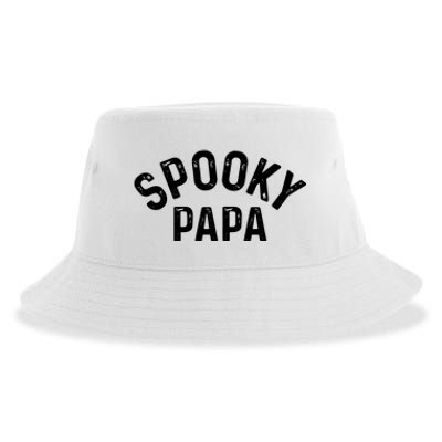 Spooky Papa Family Matching Halloween Dad Grandpa Costume Sustainable Bucket Hat