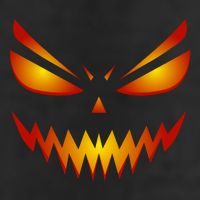 Spooky Pumpkin Face Halloween Beanie