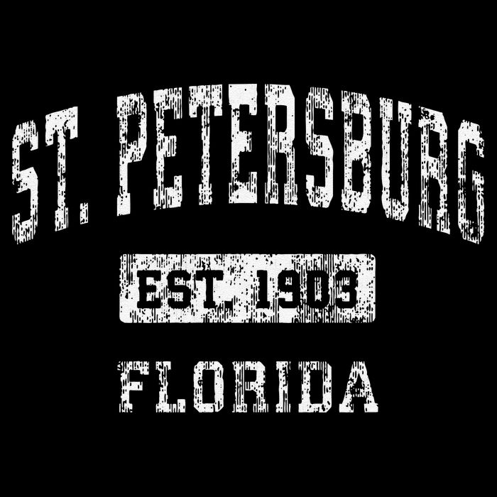 St. Petersburg Florida Fl Vintage Established Kids T-Shirt