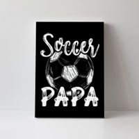 Soccer Papa For  Family Matching Team Player Soccer Ball Canvas