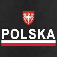 Sporty Polska Flag And Emblem Polish Coat Of Arms Gift Beanie