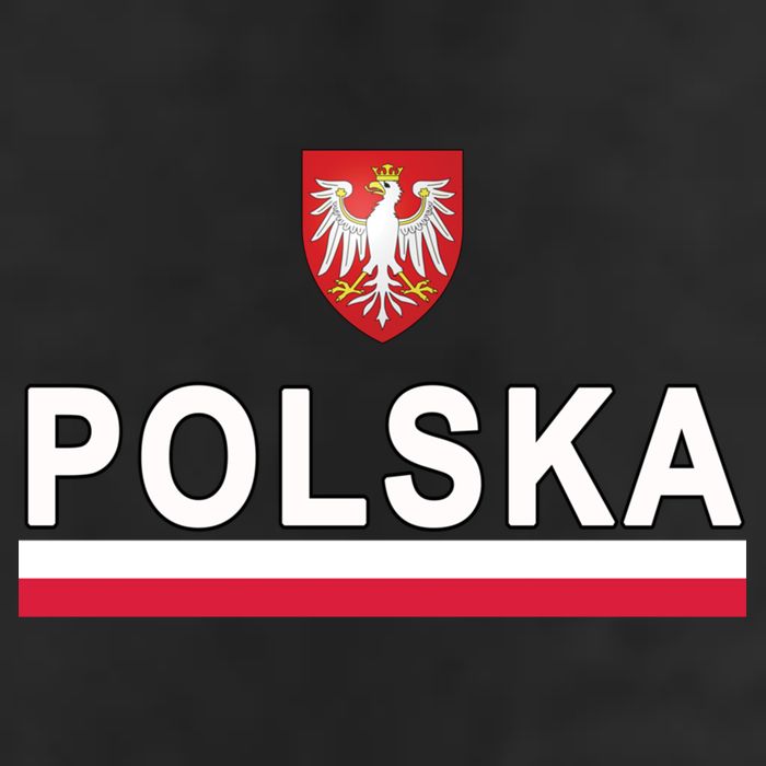 Sporty Polska Flag And Emblem Polish Coat Of Arms Gift Beanie