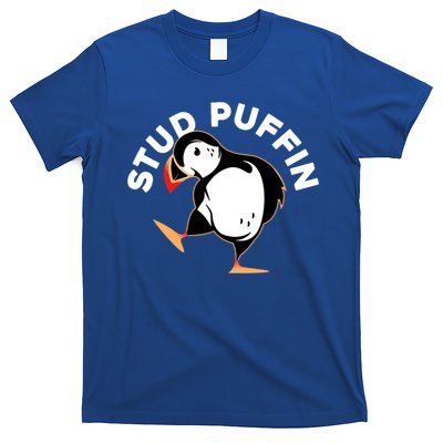 Stud Puffin Funny Seabird Animal Lover Stud Muffin Cool Gift T-Shirt