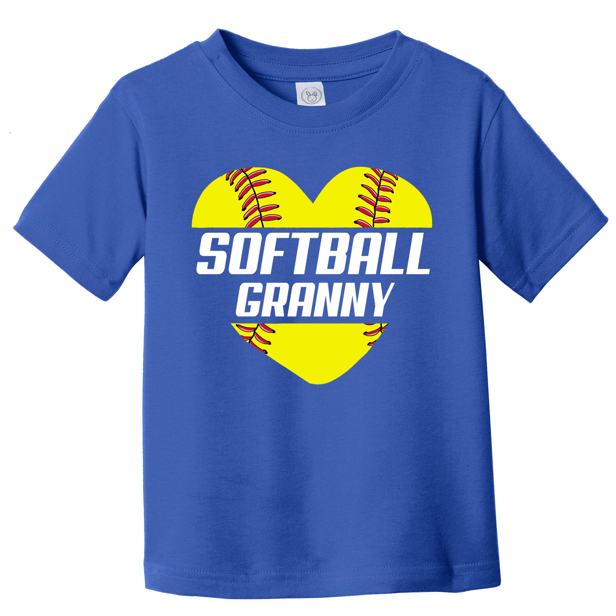 Softball Player Family Funny Gift Softball Granny Heart Gift Toddler T-Shirt