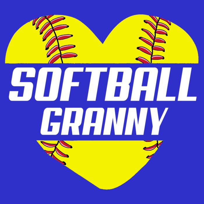 Softball Player Family Funny Gift Softball Granny Heart Gift Toddler T-Shirt