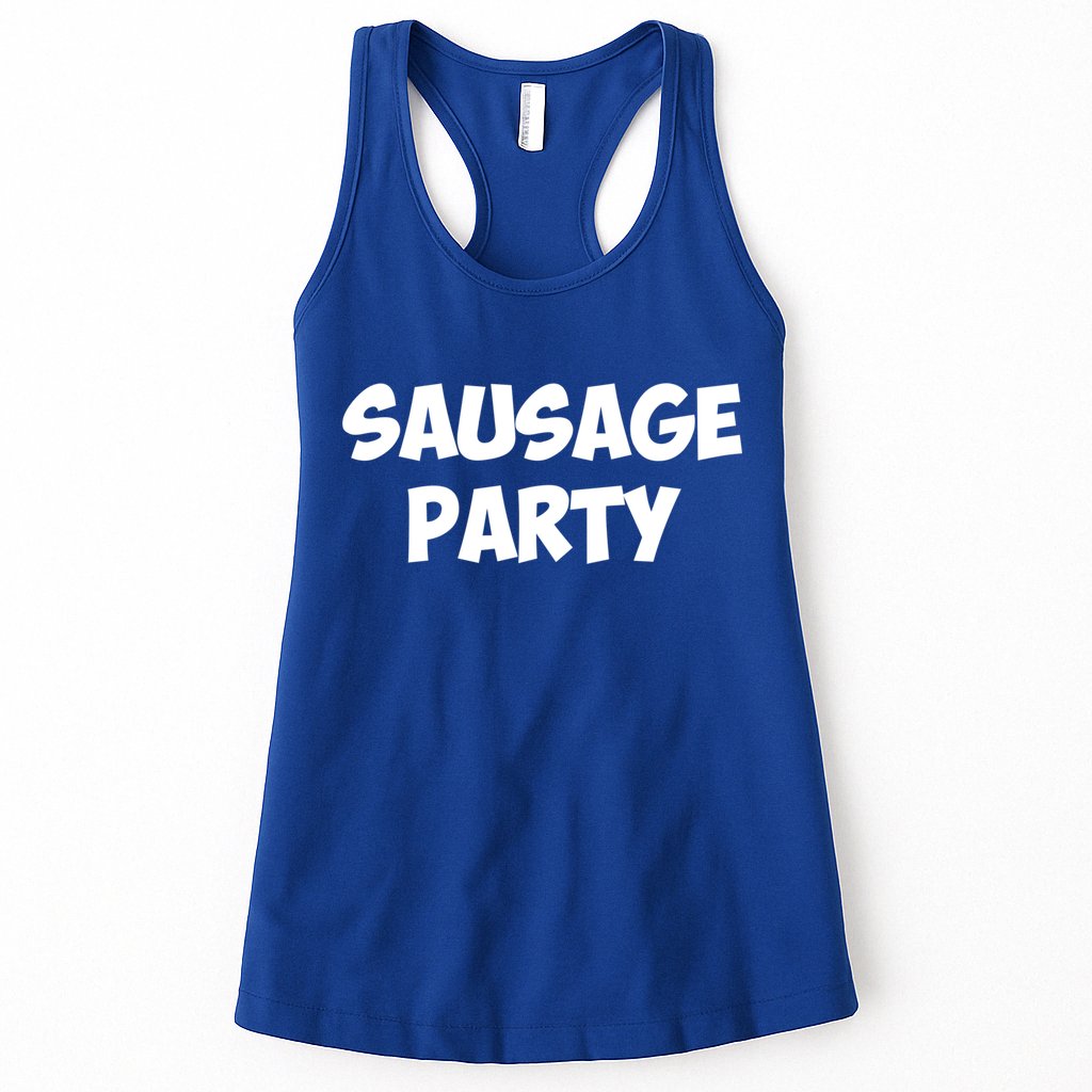 Sausage Party Funny Gift Womens Tank Top