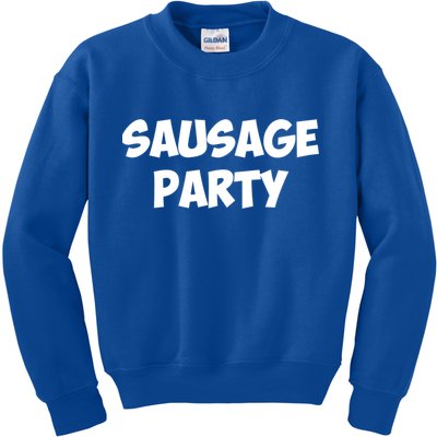 Sausage Party Funny Gift Kids Sweatshirt