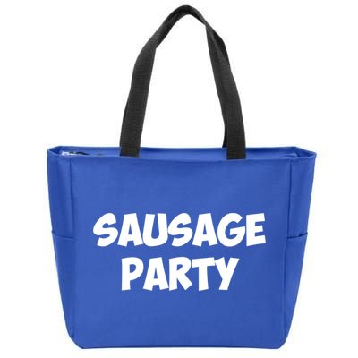 Sausage Party Funny Gift Zip Tote Bag