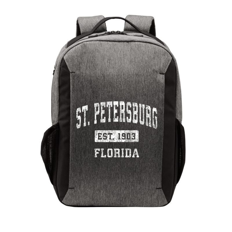 St. Petersburg Florida Fl Vintage Established Sports Vector Backpack